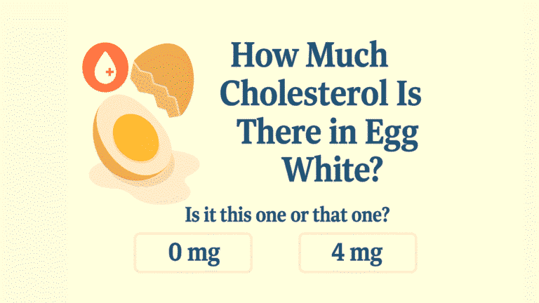 How Much Cholesterol in Egg White? Nutritionists Break It Down 1 How Much Cholesterol in Egg White?
